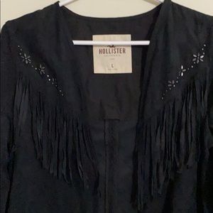 Hollister Fringe Western Cardigan
